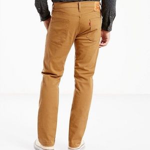 Levi 513 Slim straight 34 x 32 Beige Pants